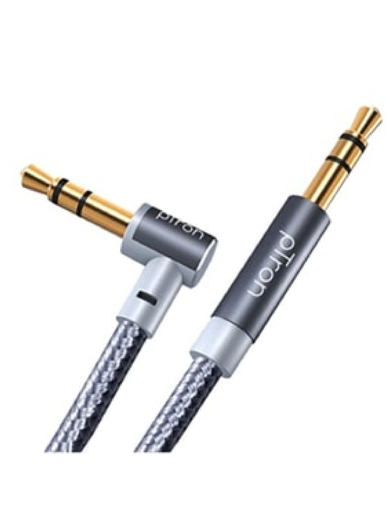 PTron Solero A15 3.5mm Male to Male Aux Cable, 1.5 Mtr Long (Grey)