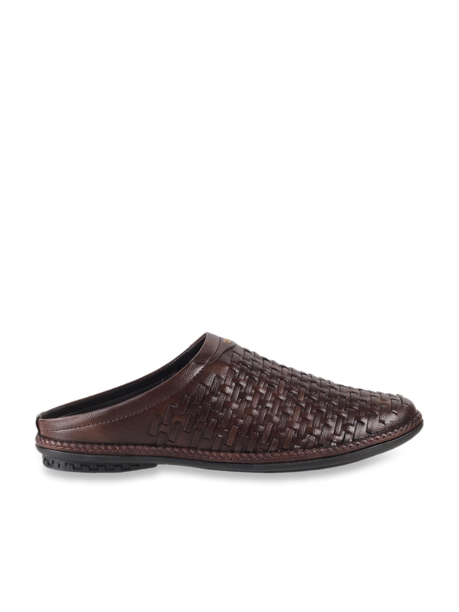 Walkway Men's Brown Mule Shoes