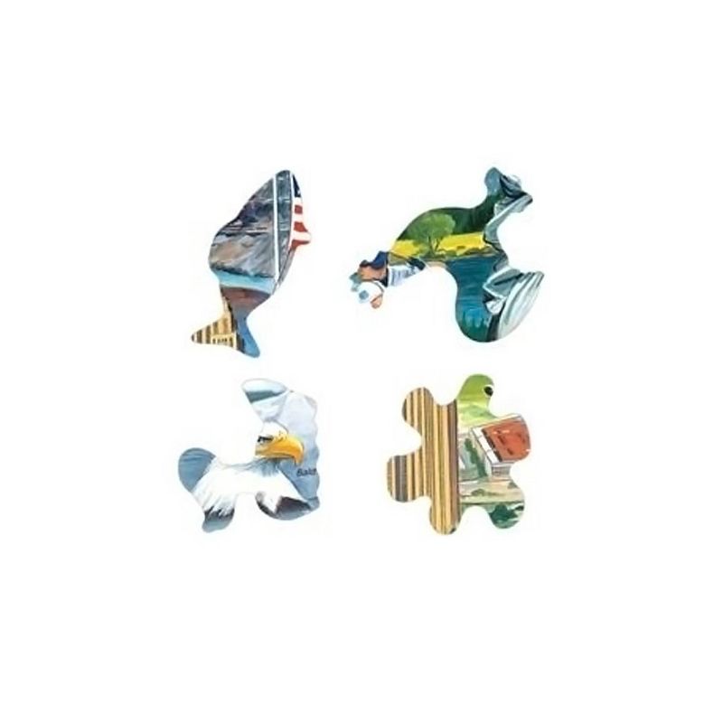 Larsen Puzzles USA Souvenir Kids Jigsaw Puzzle - 57pc