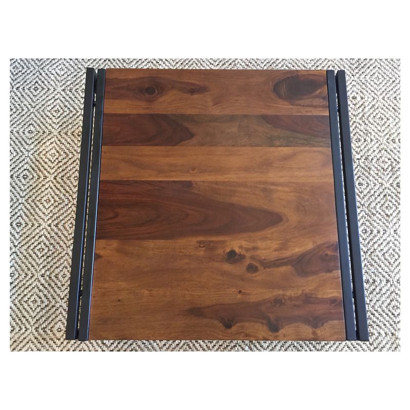 Reclaimed Solid Sheesham Wood Coffee Table Natural - Timbergirl