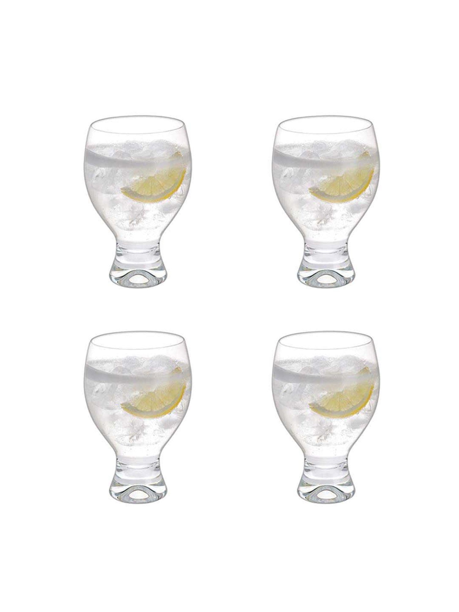 DARTINGTON Crystal Home Bar Gin Goblet Glasses (430 ml) - Set of 4