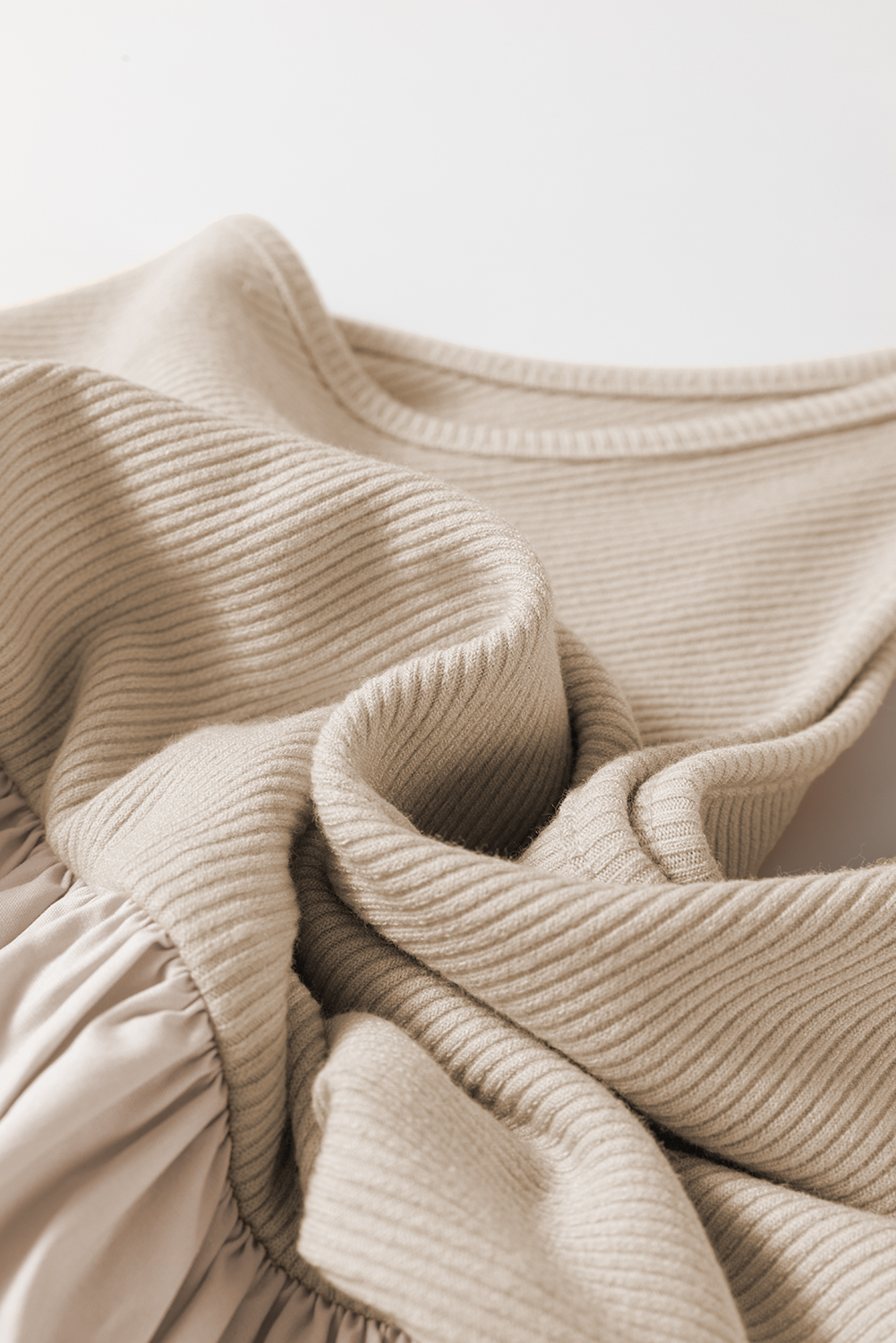 Multicolour Floral Print Split Neck Midi Dress