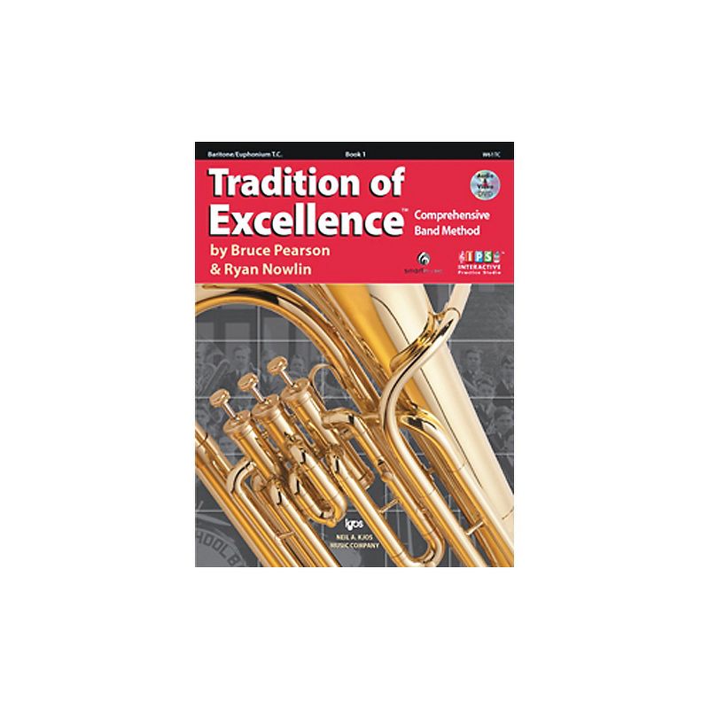 KJOS Tradition Of Excellence Book 1 for Baritone Tc