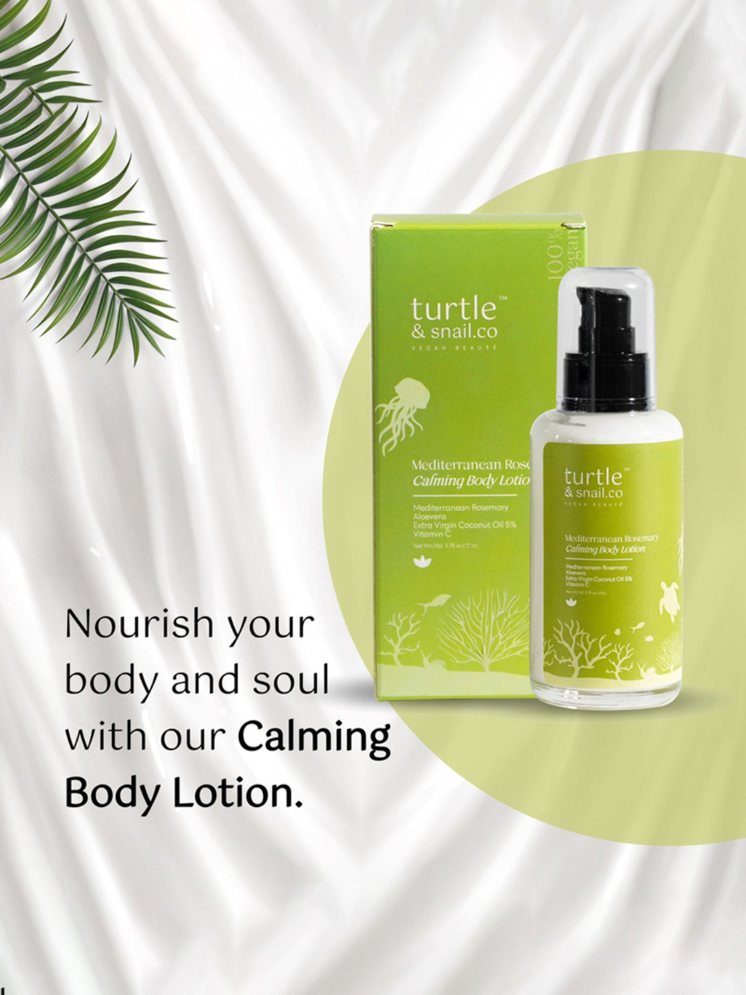 Turtle & Snail.Co Mediterranean Rosemary Calming Body Lotion - 111 ml