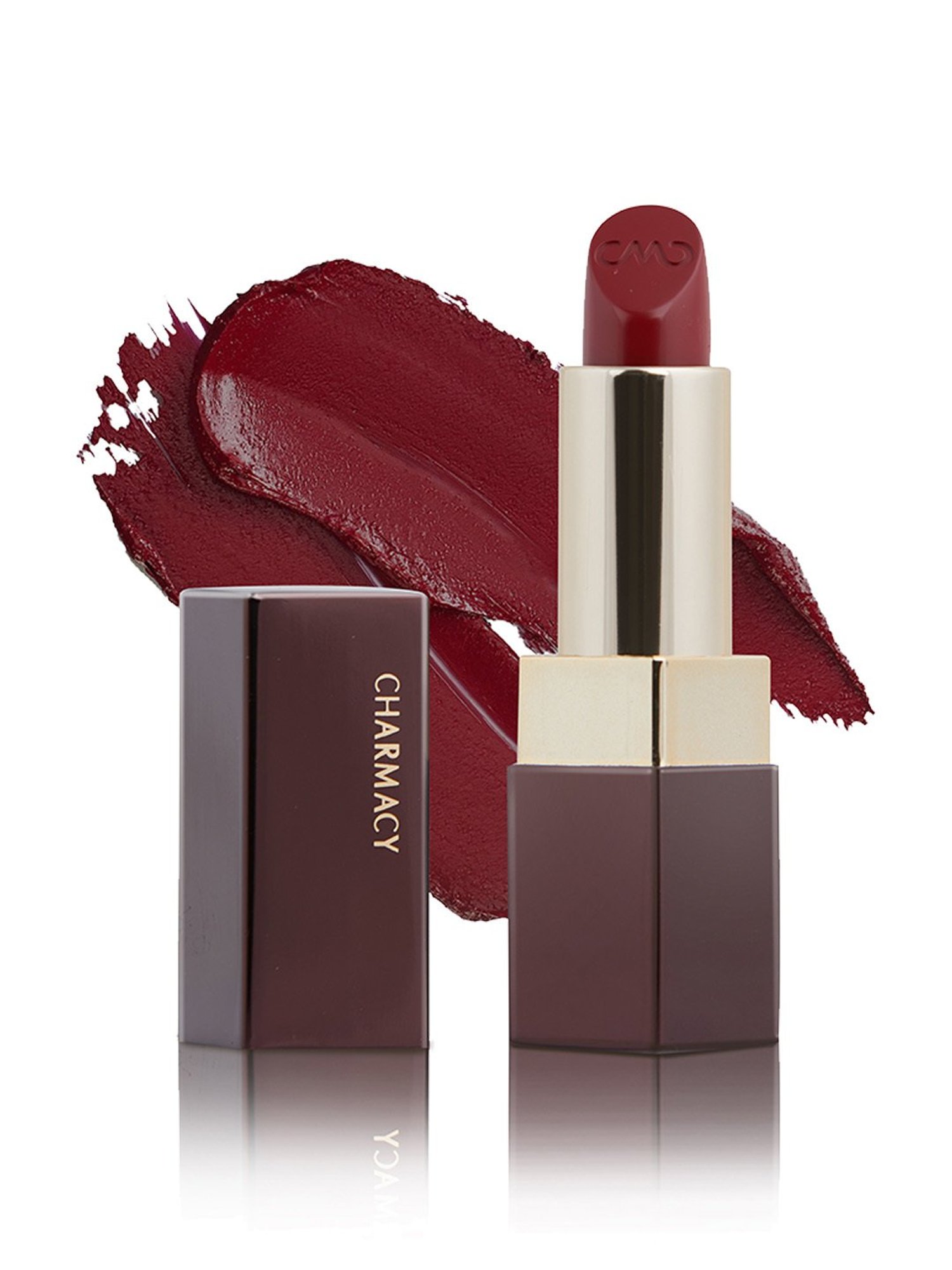 CHARMACY Milano Luxe Creme Lipstick Rich Rose Wood 14 - 3.8 gm