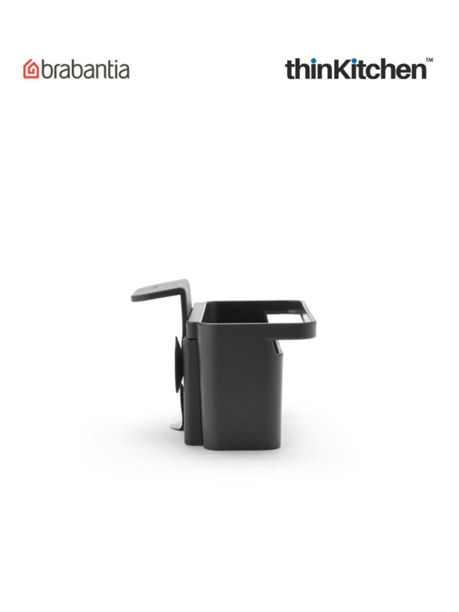 Brabantia Dark Grey Plastic Sink Organiser