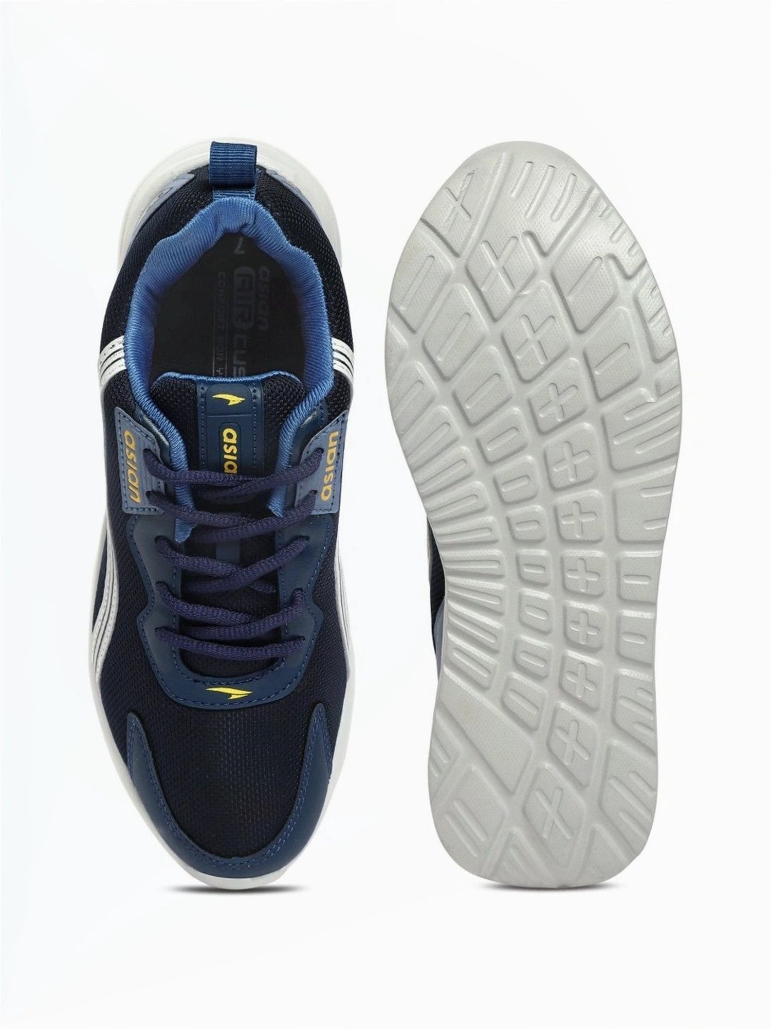 Asian Men's Navy Running Shoes