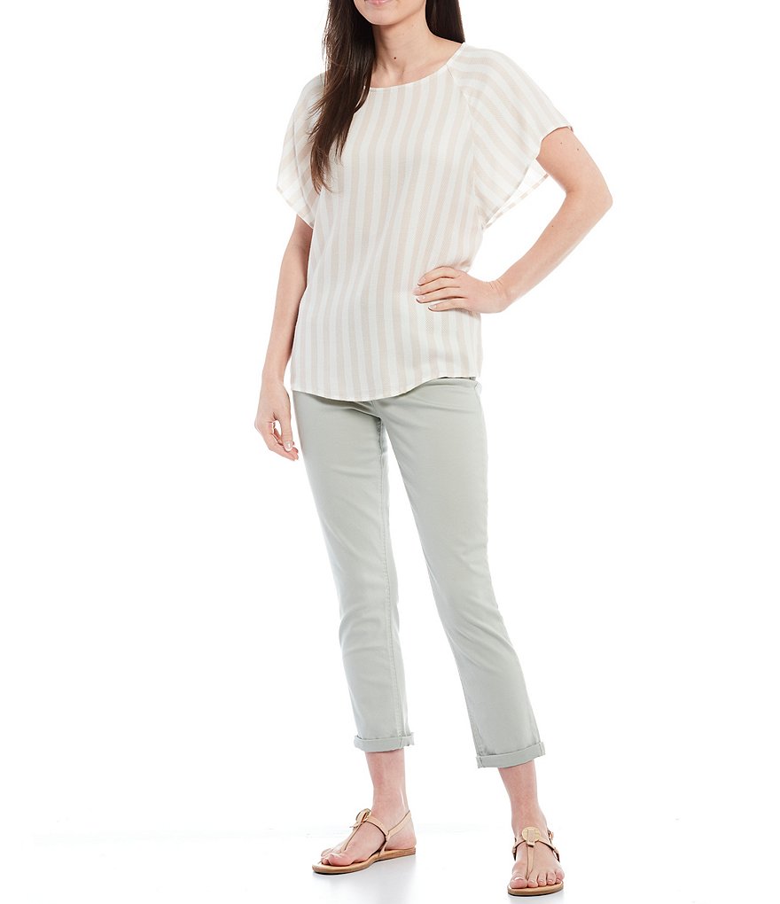 Gibson & Latimer Perfect Fit Crop Skinny Twill Pants