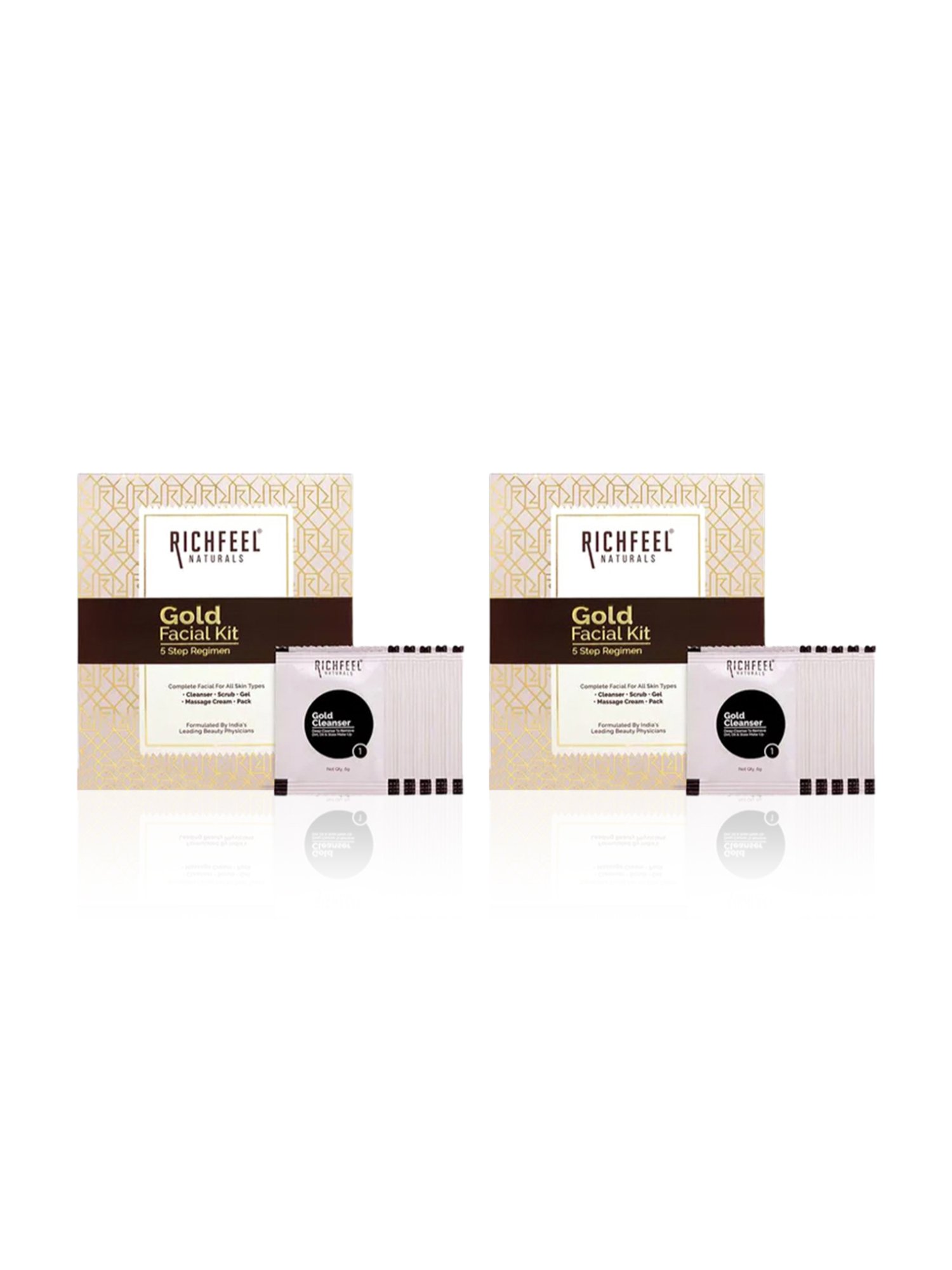 Richfeel Gold Facial Kit - Pack of 2