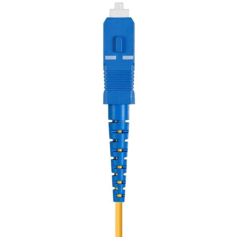 Fiber Optic Cable 10M Meter SCUPCSCUPC G657A1 Single Mode Simplex 2mm PVC Yellow