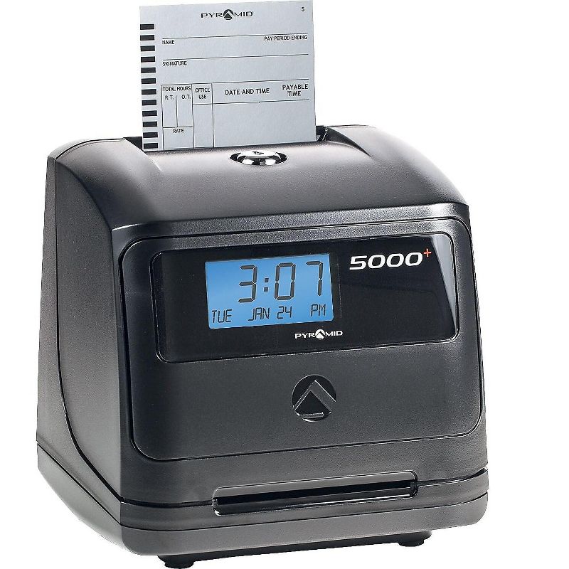 Square Industrial Table Clock - Stonebriar Collection