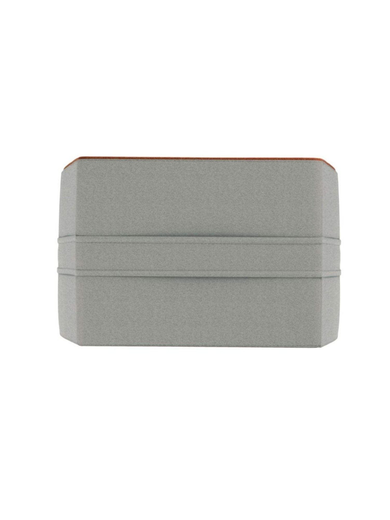 Godrej Interio Cradle Flame Brown Foam Pouf (1 Year Warranty)