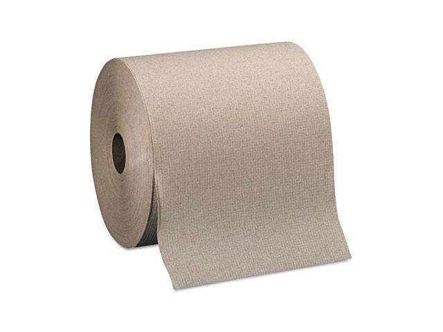 Georgia Pacific 26301 Envision High-Capacity Nonperforated Paper Towel Roll,7-7/8x800', Brown,6/Carton