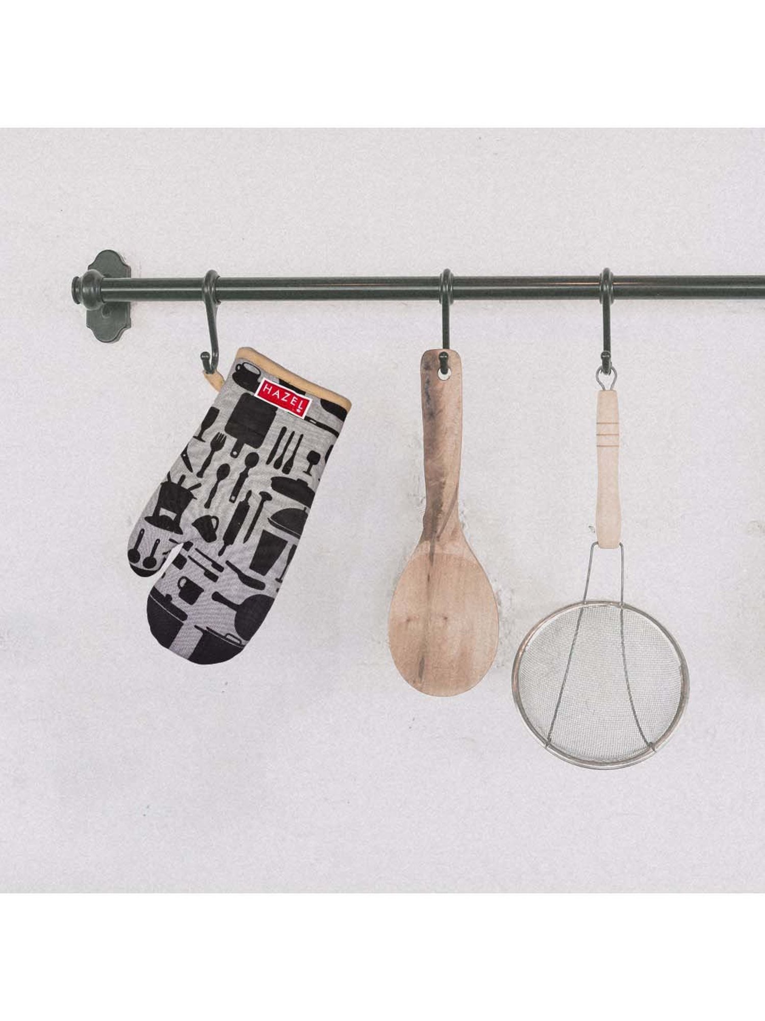 HAZEL Multicolor Cotton Oven Glove