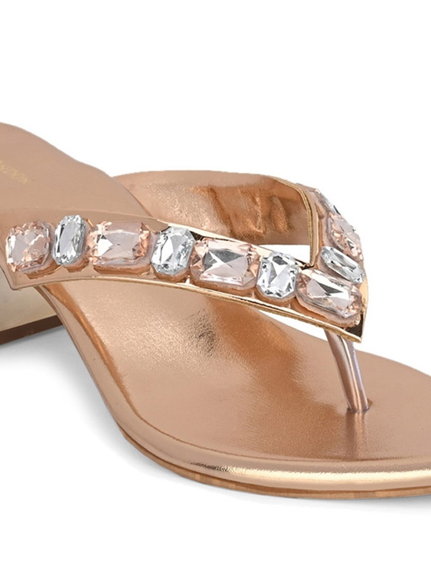 Clog London Women's Copper Thong Sandals