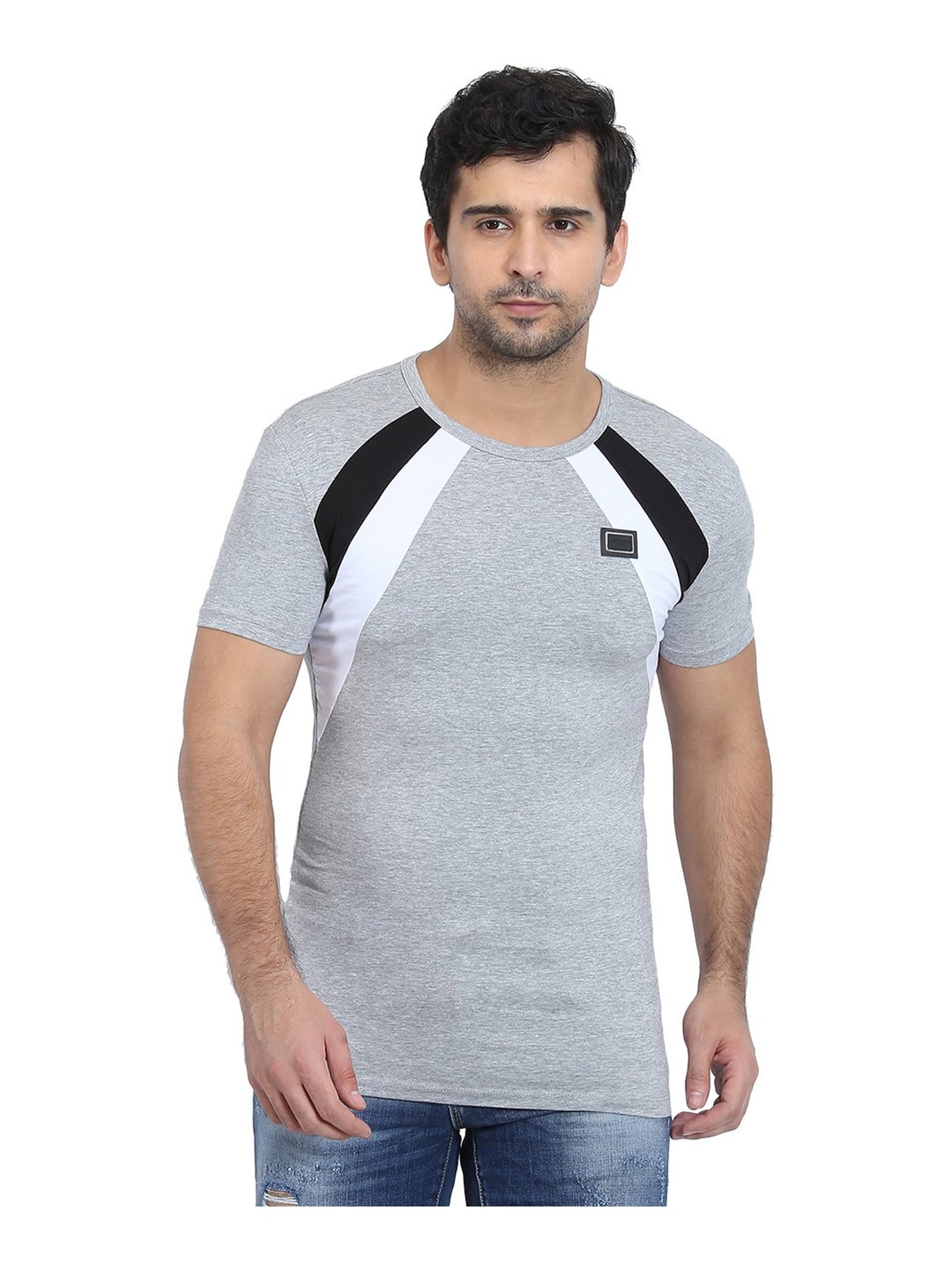 Antony Morato Grey Crew T-Shirt