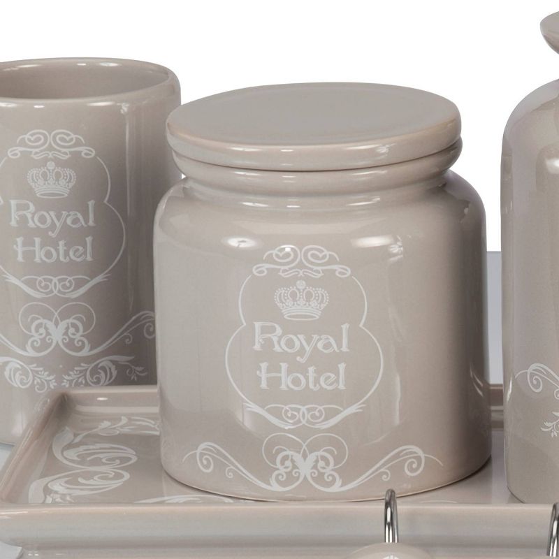 Royal Hotel Jar Taupe - Creative Bath