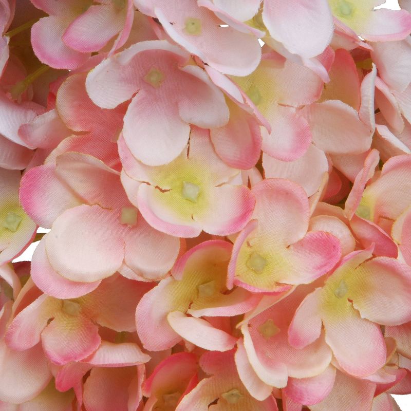 Artificial Rose and Hydrangea Garland Pink 48" - National Tree Company