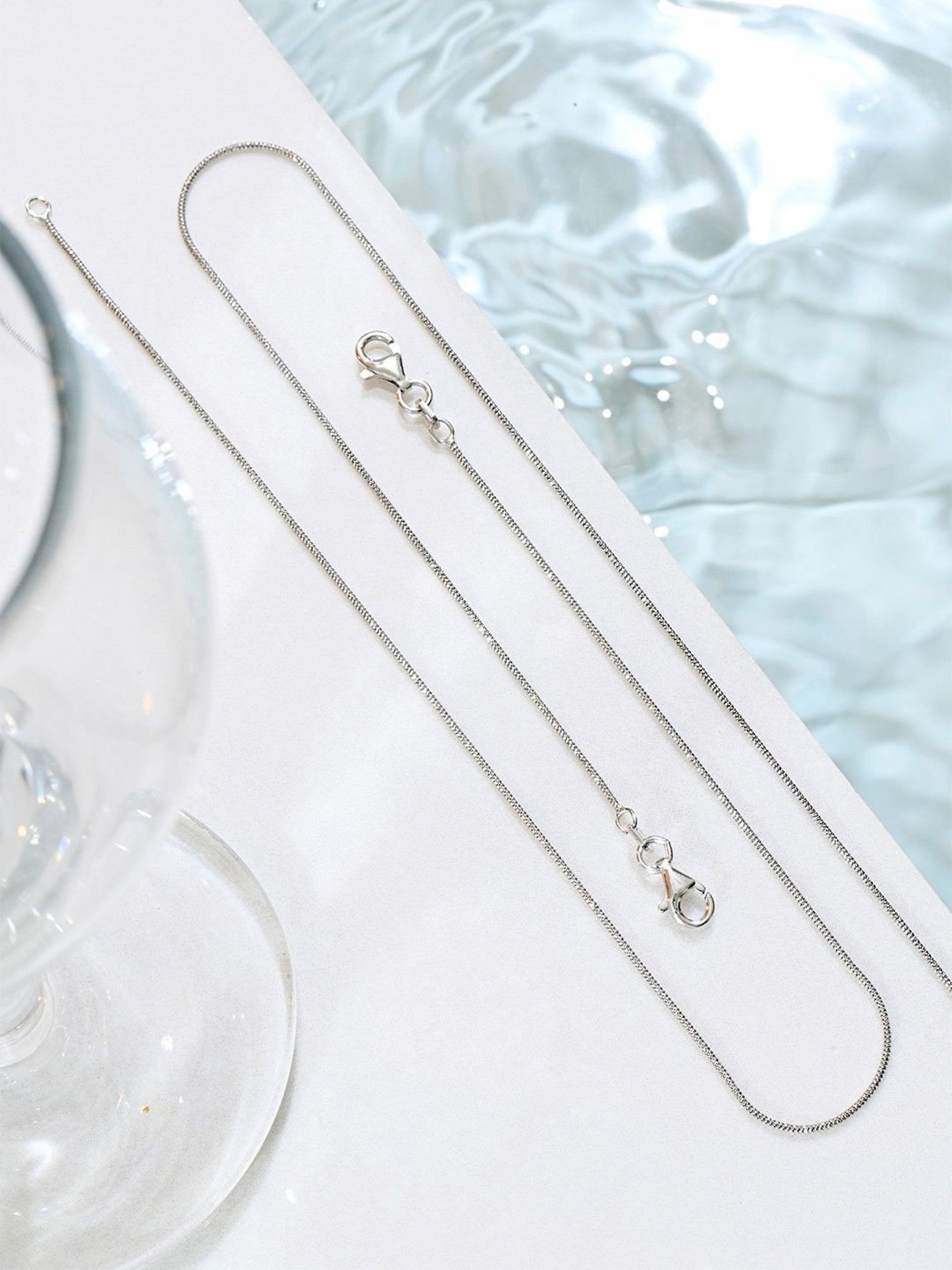 Zavya 92.5 Sterling Silver Anklet for Women - Pair of 2