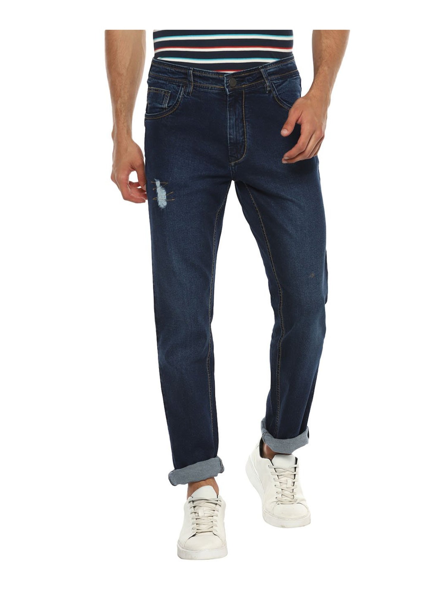 Red Chief Blue Distressed Jeans