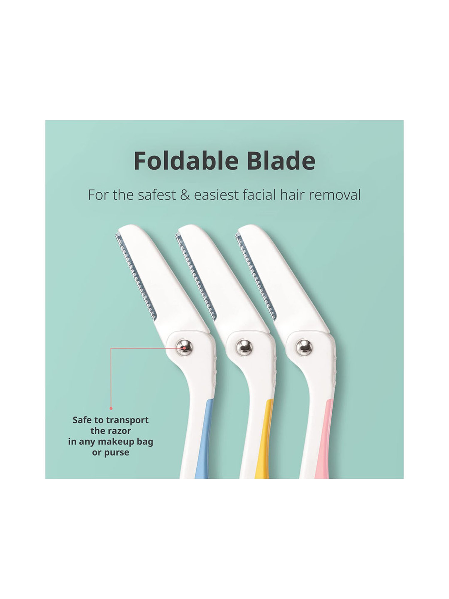 Dorco Shai Facial Razor for Women Pack of 3