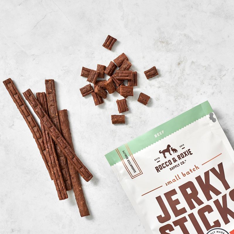Rocco & Roxie Supply Co. Turkey Jerky Sticks Chewy Dog Treats - 16oz