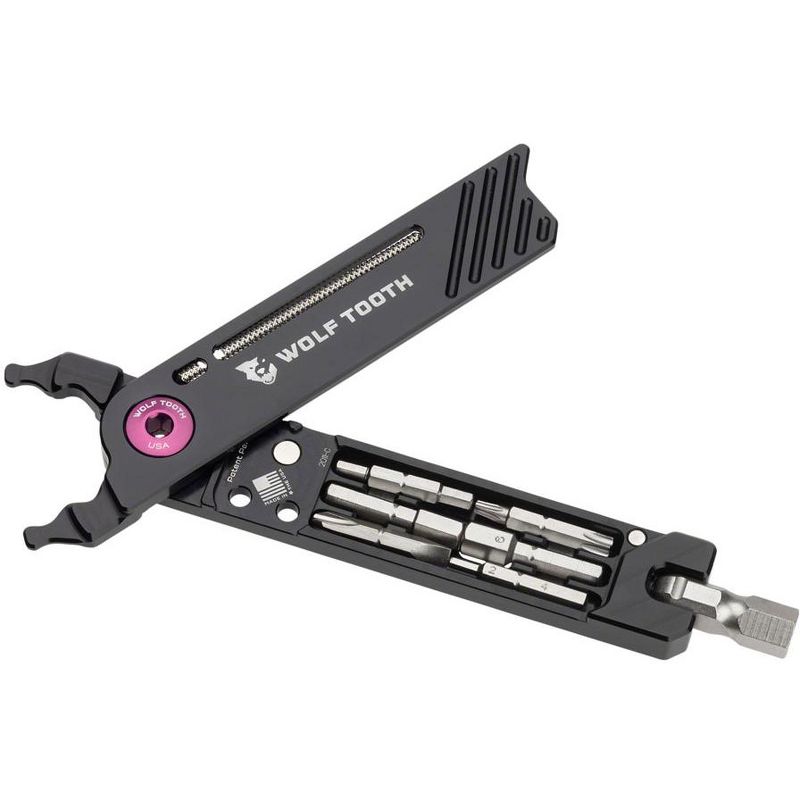 Wolf Tooth 8-Bit Pliers Bike Multi-Tool - Purple Bolt