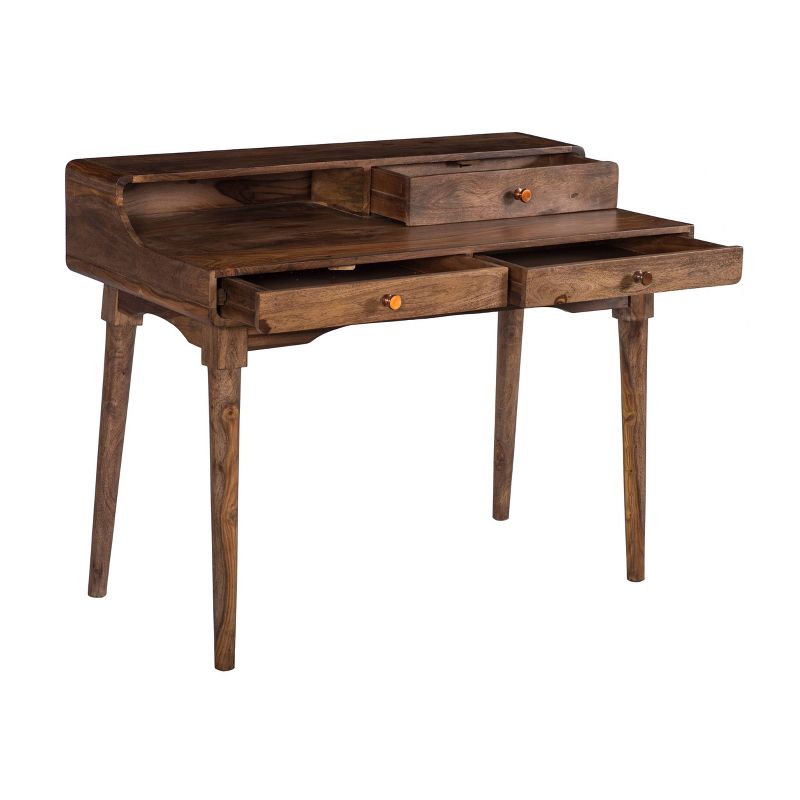 Baldwin Writing Desk Brown - Treasure Trove Accents