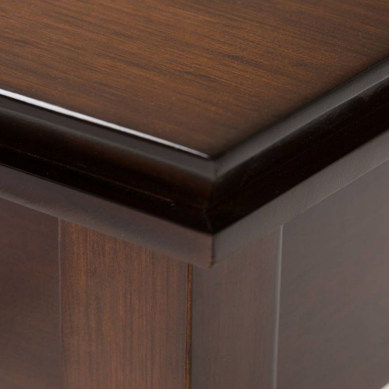 46" Stratford Coffee Table Russet Brown - WyndenHall