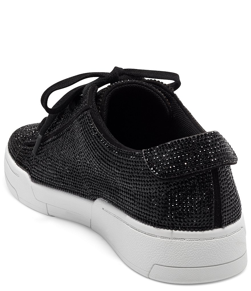 Jessica Simpson Silesta Rhinestone Lace-Up Sneakers