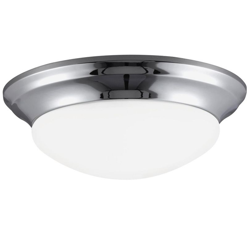 Sea Gull Nash 1 Light Chrome Ceiling Fixture 7543593S-05