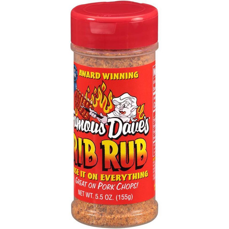 Famous Dave's Rib Rub Seasoning - 5.5oz
