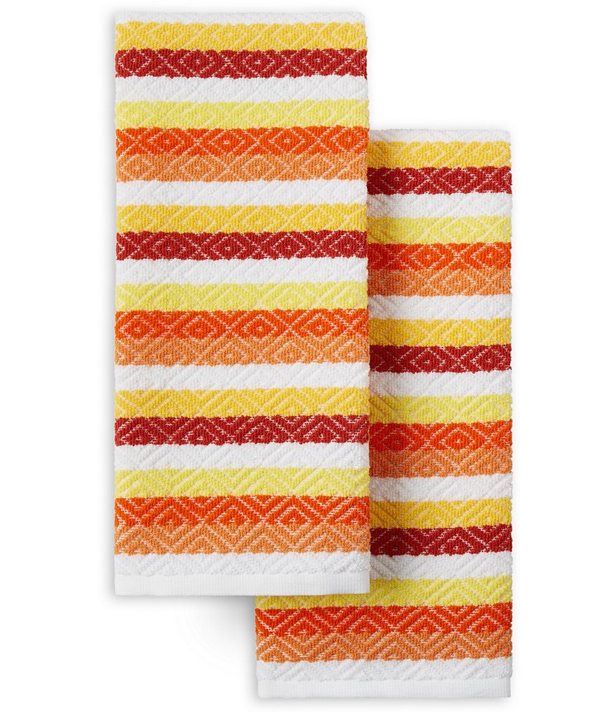kate spade new york Spade Flower 2-Piece Dish Towel