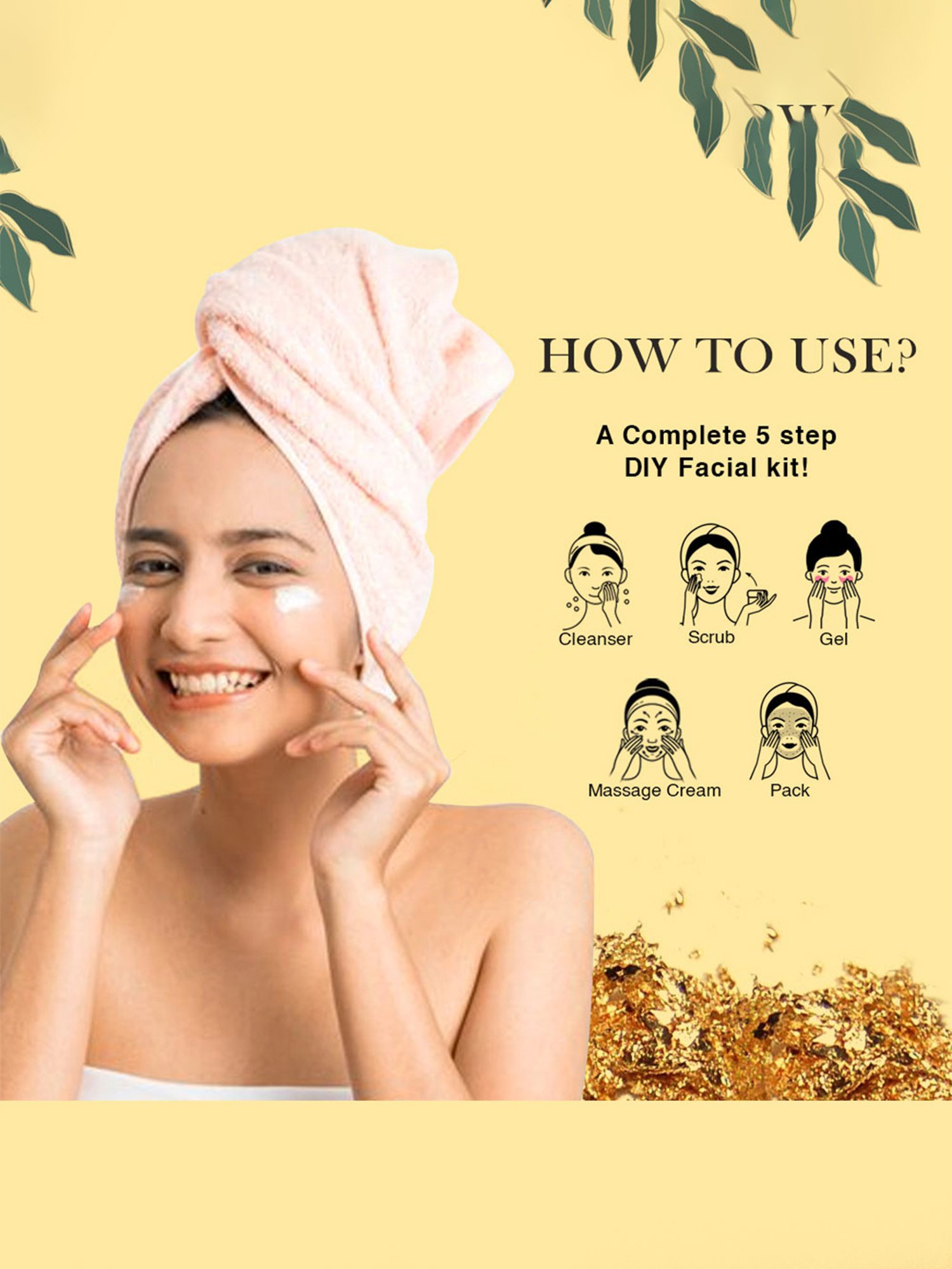 Richfeel Gold Facial Kit