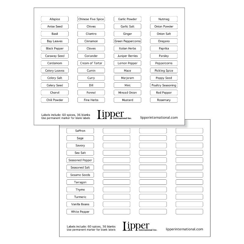 Lipper 3-Tier Tilt Down Spice Drawer