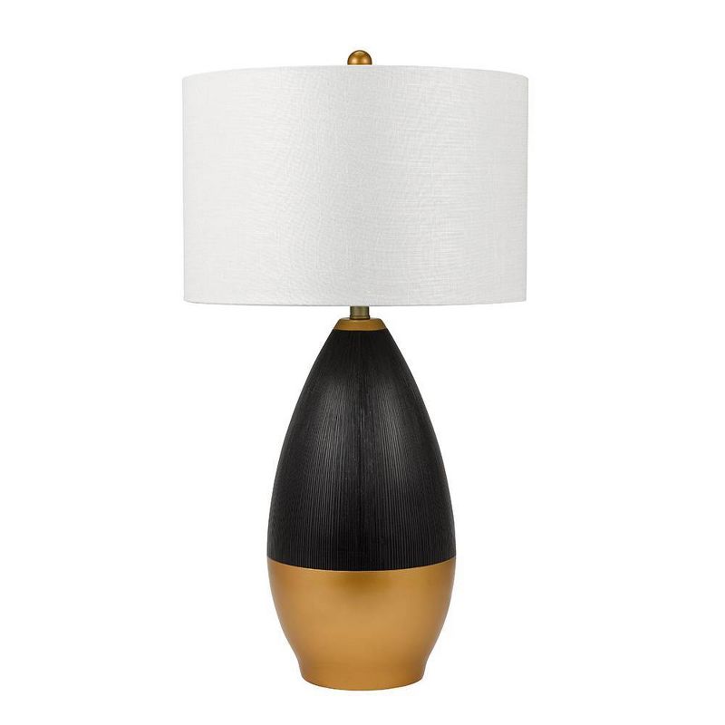 31" Tasha Table Lamp Black (Includes LED Light Bulb) - Cresswell Lighting