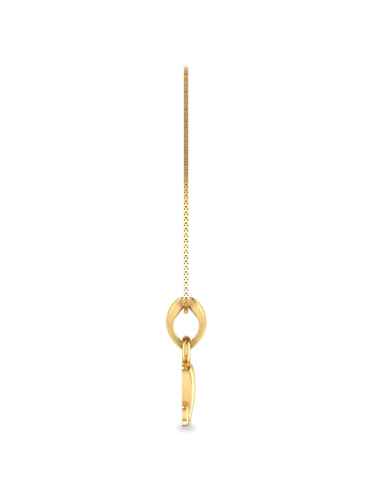 PC Jeweller Baani 18k Gold Pendant without Chain for Women