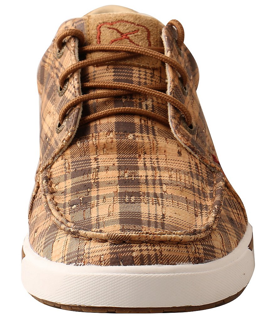 Twisted X Women's Plaid Cork Kicks Sneakers