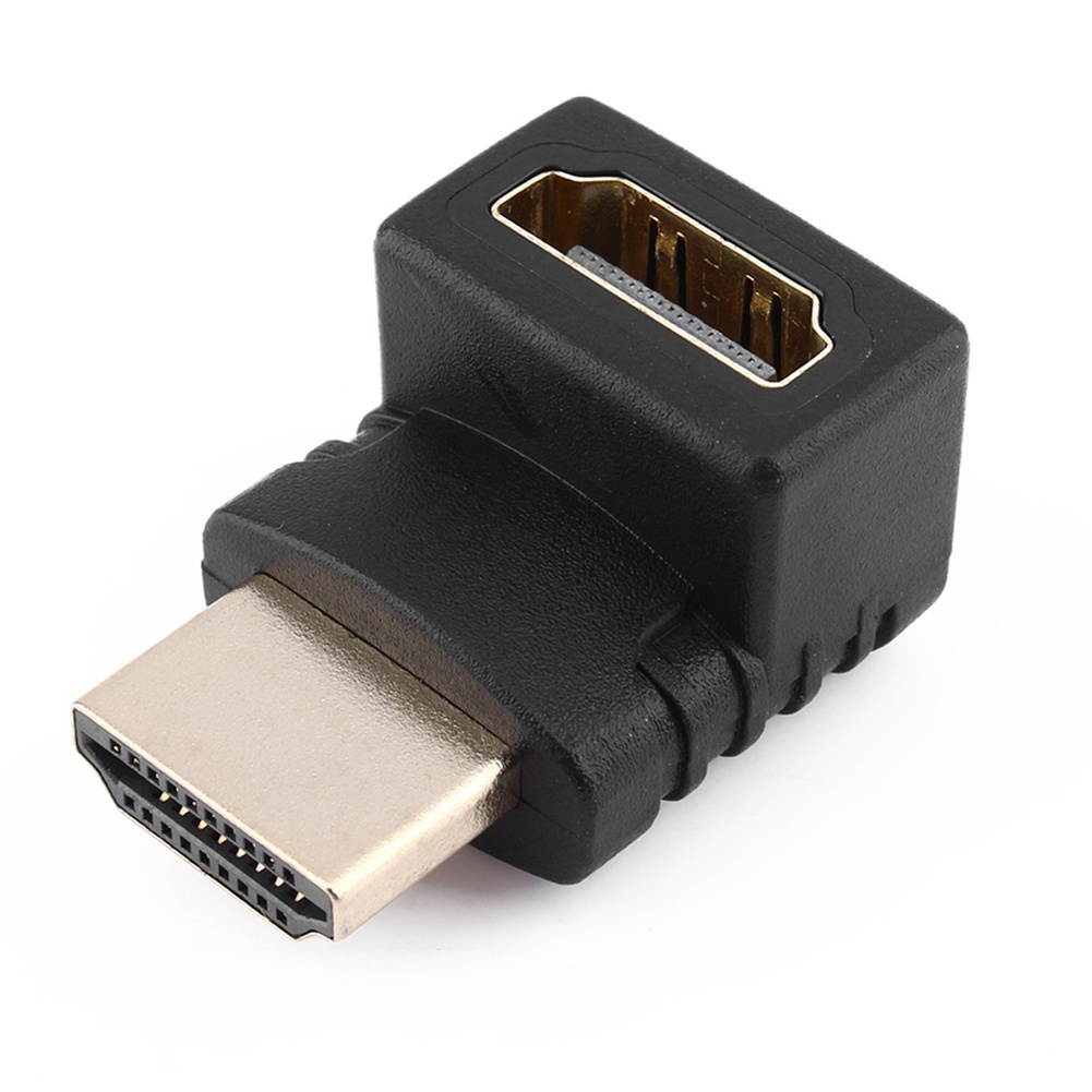 1080P HDMI Male to Female Video Cable Cord Converter Adapter 270 Degree Angle