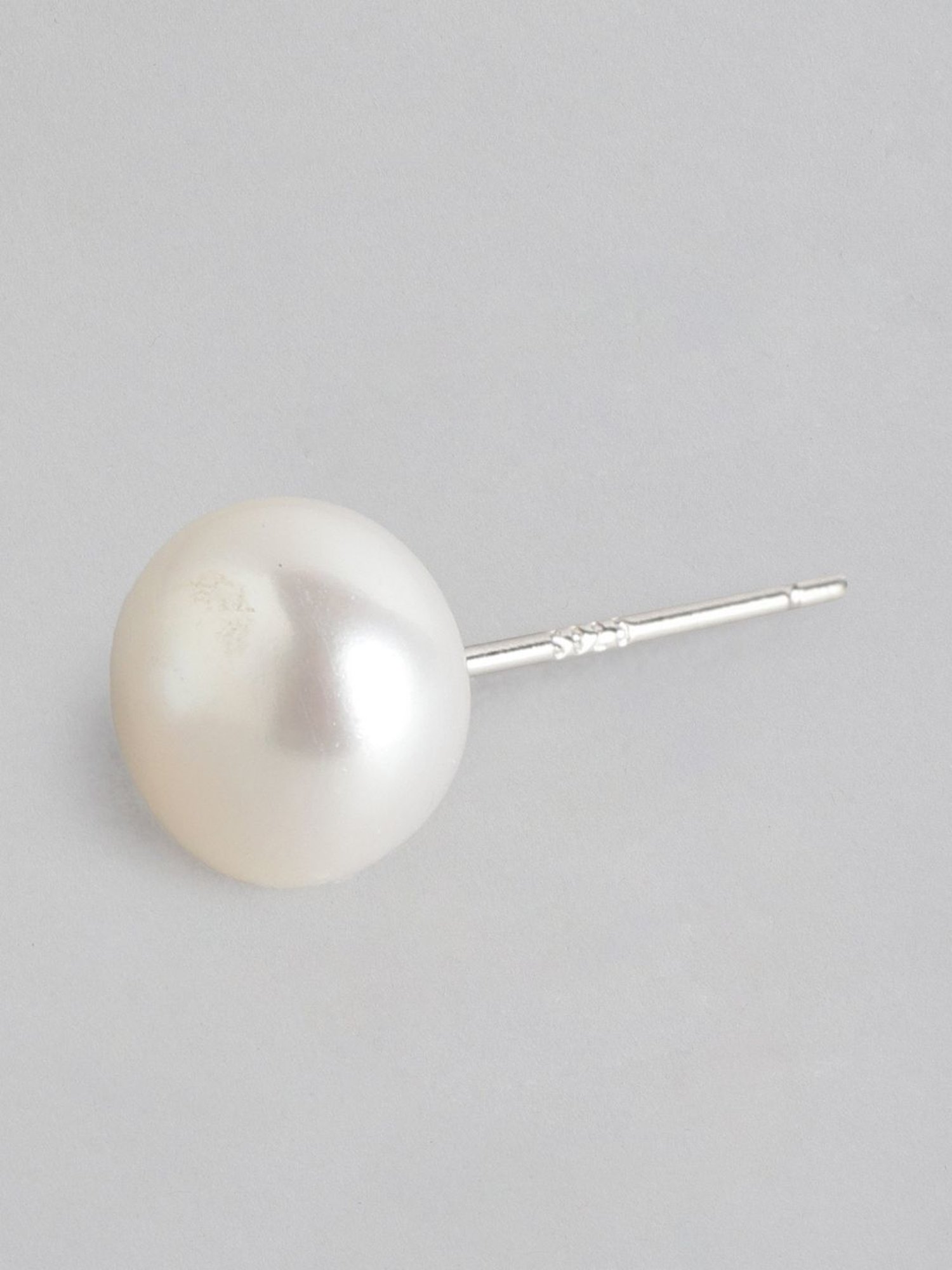 Zavya 92.5 Sterling Silver Push Back Earrings for Women - Set of 2