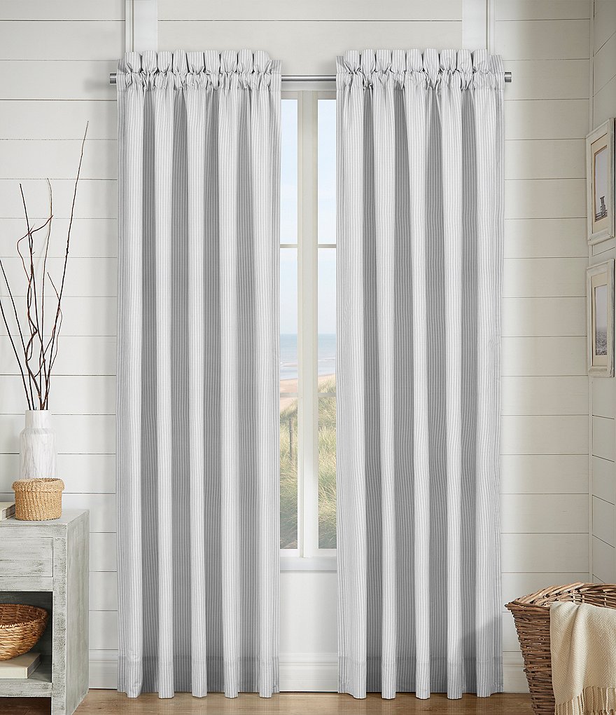 84"x52" Gaultier Blackout Curtain Blue - Beautyrest