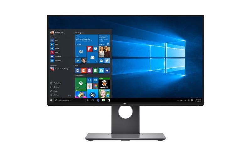Dell UltraSharp U2417H 24" Full HD LED LCD Monitor - 16:9 - Black - 1920 x 1080 - 16.7 Million Colors - 250 Nit - 6 ms - HDMI - DisplayPort