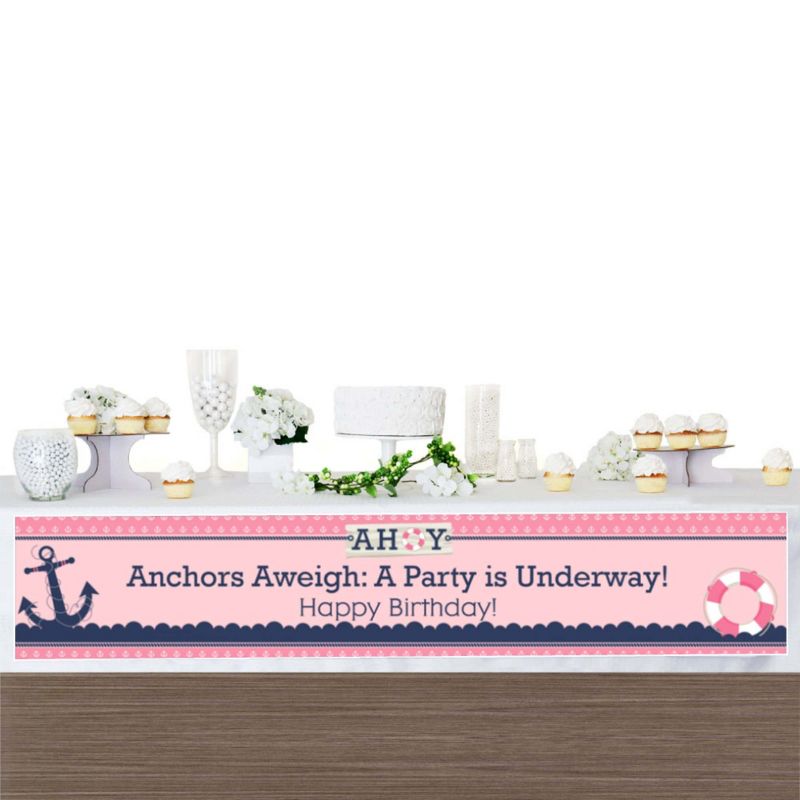 Big Dot of Happiness Two Much Fun - Boy - 2nd Happy Birthday Decorations Party Banner