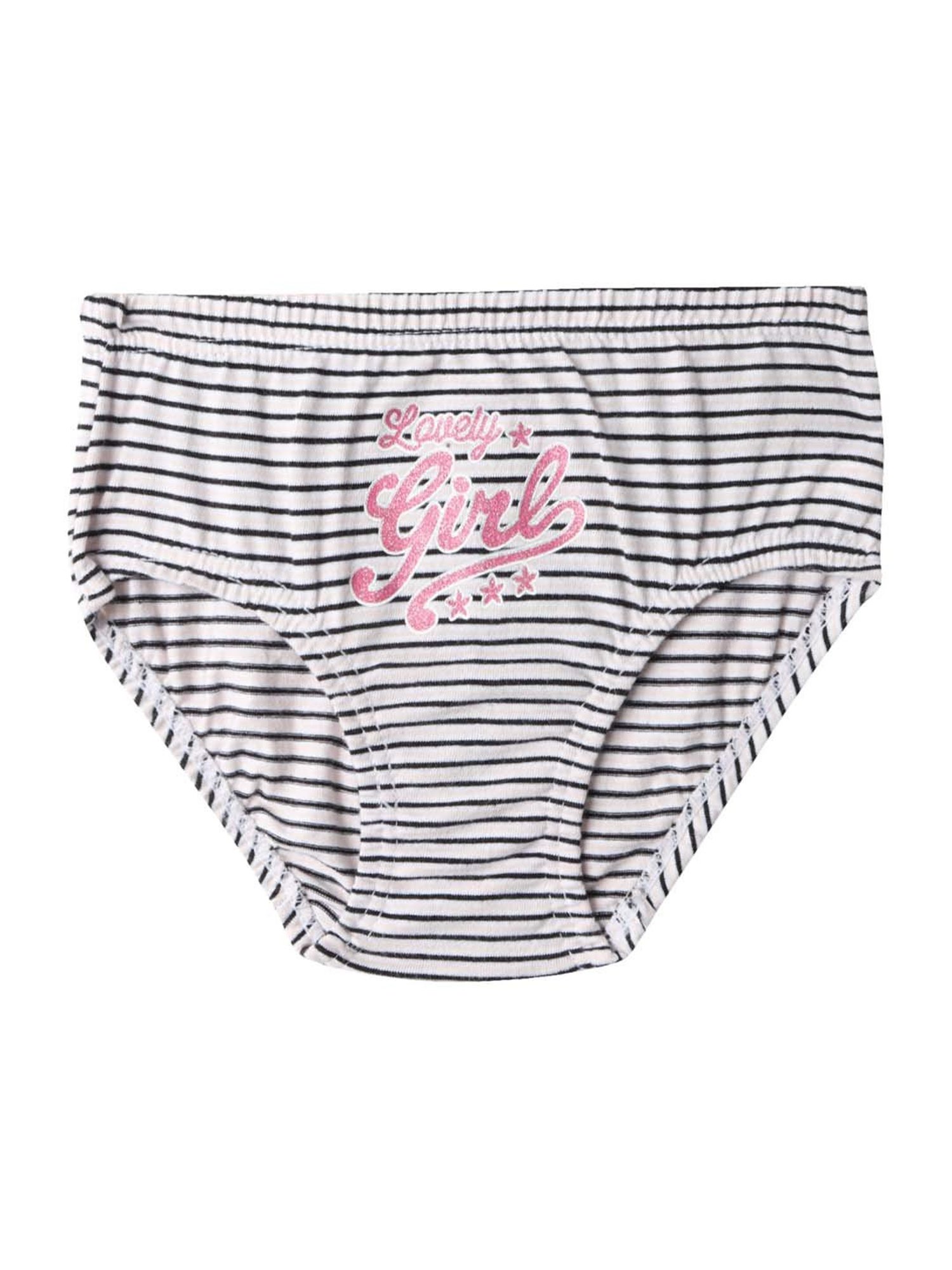 D'chica Kids Multicolor Cotton Printed Panties - Pack of 6