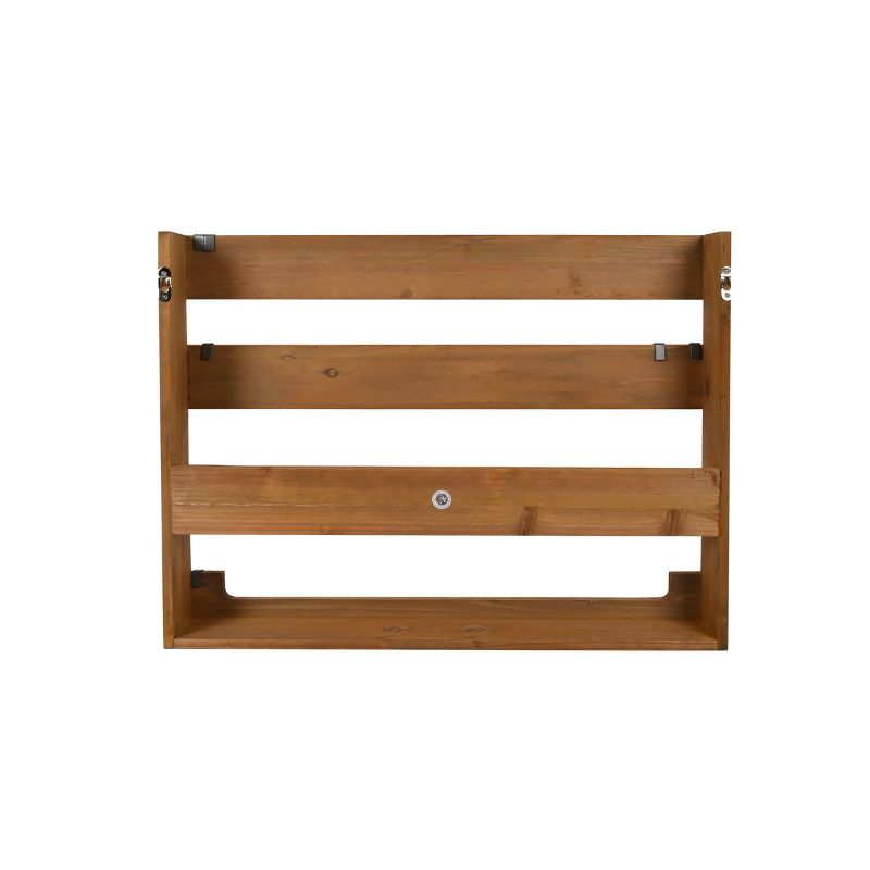 18" x 24" Family Sentiment Multifunctional Shelf Storage Natural/White - New View