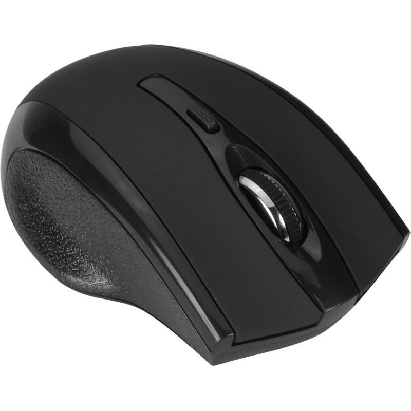 Siig JK-WR0A12-S2 , Wireless Optical Mouse , 6 Buttons , 2.4 GHz, Black