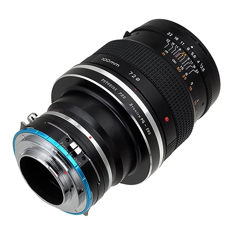 Pro Lens Mount Shift Adapter Bronica GS-1 (PG) Mount Lenses to Fujifilm X-Series Mirrorless Camera Adapter - fits X-Mount Camera Bodies Such as X-Pro1, X-E1, X-M1, X-A1, X-E2, X-T1