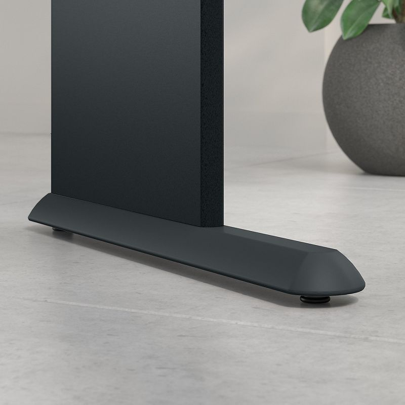 Bush Business Furniture Cubix Left Corner Desk w/Mobile File Cabinet Hansen Cherry/Galaxy SRA074HCSU