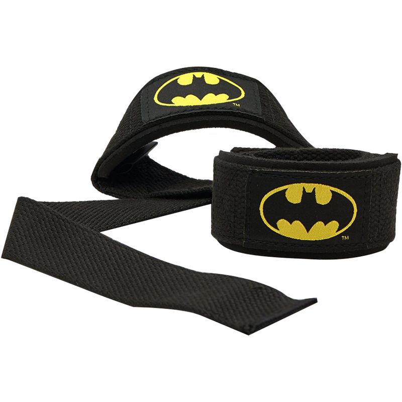 Performa Premium Padded Weight Lifting Straps - Batman