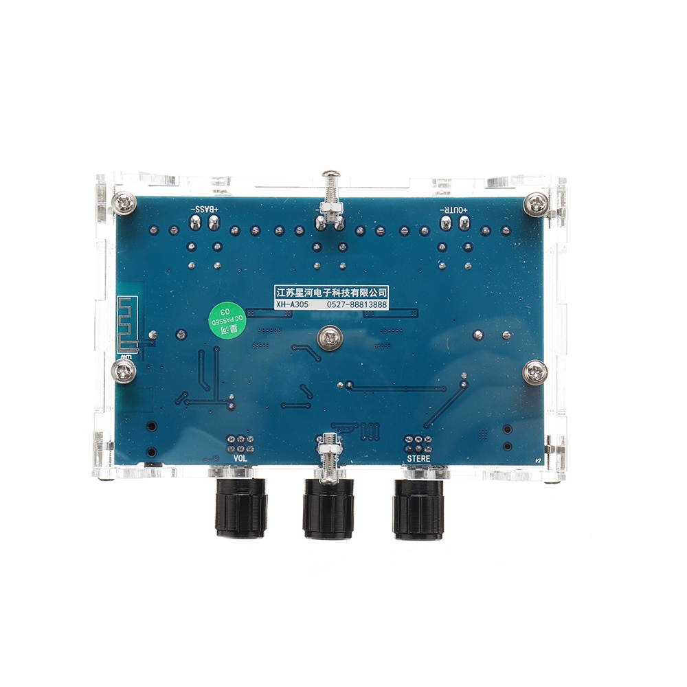 XH-A305K TPA3116D2 Digital Audio Amplifier Board bluetooth 5.0 2.1 Channel Audio Bass Subwoofer Stereo 50Wx2+100W Home Theater